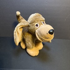 1990 Tonka Brown Puppy Dog Pooch Patrol Plush