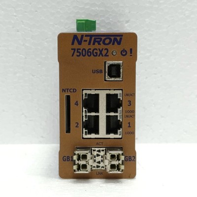N-Tron 7506GX2-SX Industrielle Ethernet Schalter Gebraucht