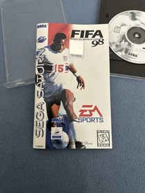FIFA: Road to World Cup 98 (Sega Saturn, 1997) Tested CIB