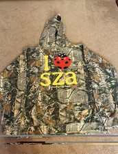 Official NWT Kendrick Lamar SZA National Tour I Love SZA Camo Hoodie