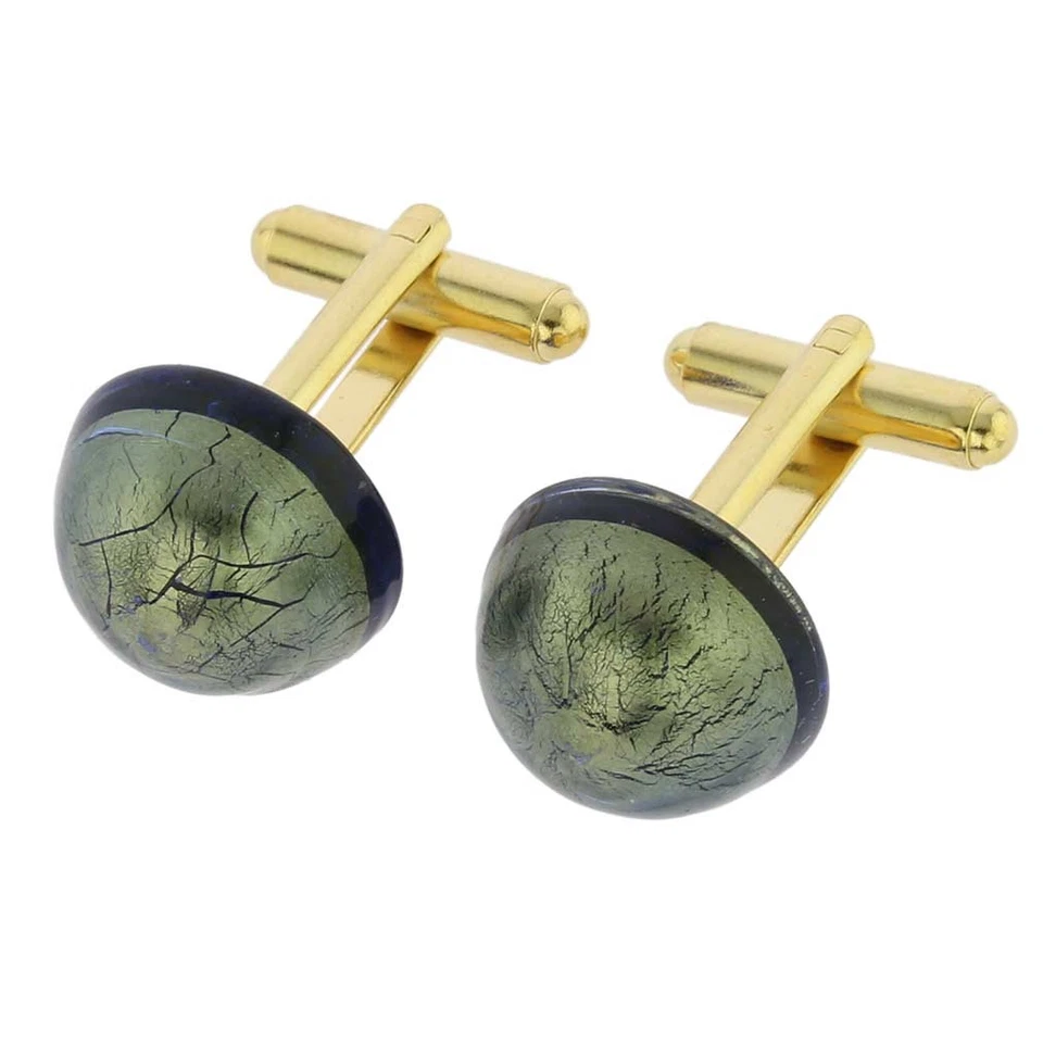 Gemelos GlassOfVenice de cristal de Murano Sueño Veneciano - Zafiro gris Foto 2 de 3