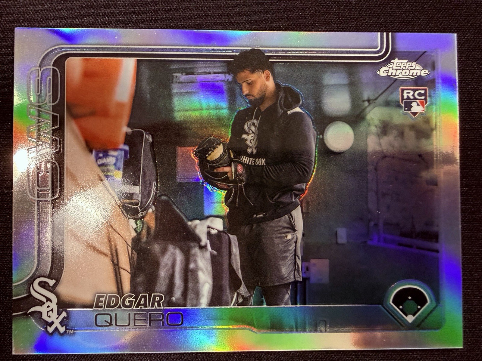 Edgar Quero 2025 Topps Chrome Update Image Variation RC USC165 Chicago White Sox