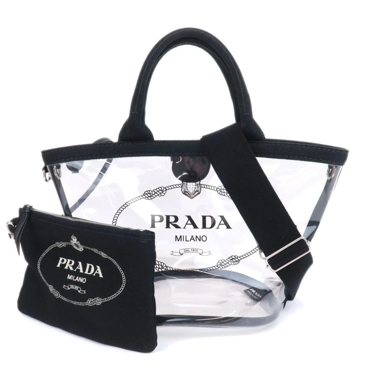 PRADA Vinyl Exterior Bags & Handbags for Women for sale | eBay