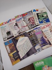 Vtg 80s Mixed Magazine Lot 10 Computer Technology Apple Advertising Incider A 