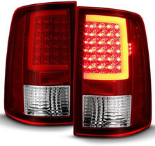 - for 2009-2018 Dodge Ram 1500 10-18 2500 3500 Red LED Tube Tail Lights Lamps Pa