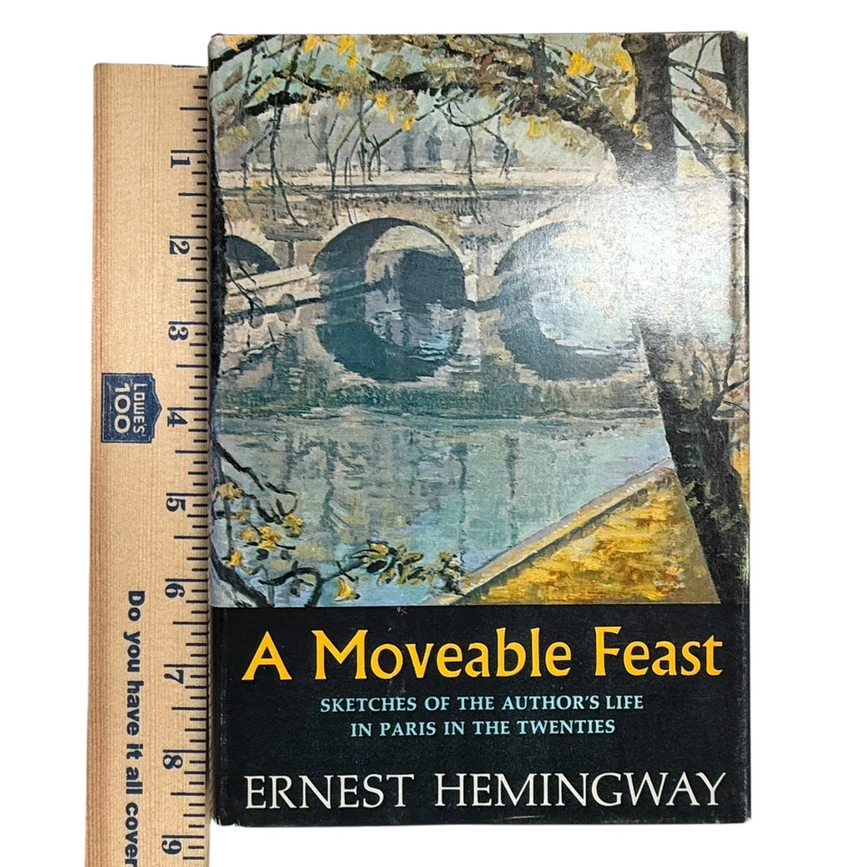 Винтажная книга Эрнеста Хемингуэя A Moveable Feast 1964 первое издание писателя - Изображение 4 из 4