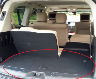 2017-2022 Nissan Armada Genuine OEM Rear trunk/Cargo Floor