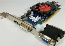 Dell AMD HD 7470 1GB DVI DisplayPort  VGA Adapter Windows 10 Video Card