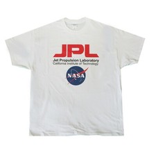 Jet Propulsion Laboratory JPL and NASA Official Logo T-Shirt Small - XXXXX-Large