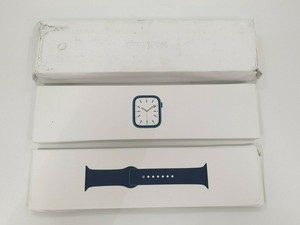 Apple Watch Series 7 A2477 Blue 45mm Unlocked Check IMEI Poor -LR4458 | eBay