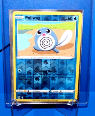 Poliwag HP60 2022 Reverse Holo Collectible Pokemon Trading Card No