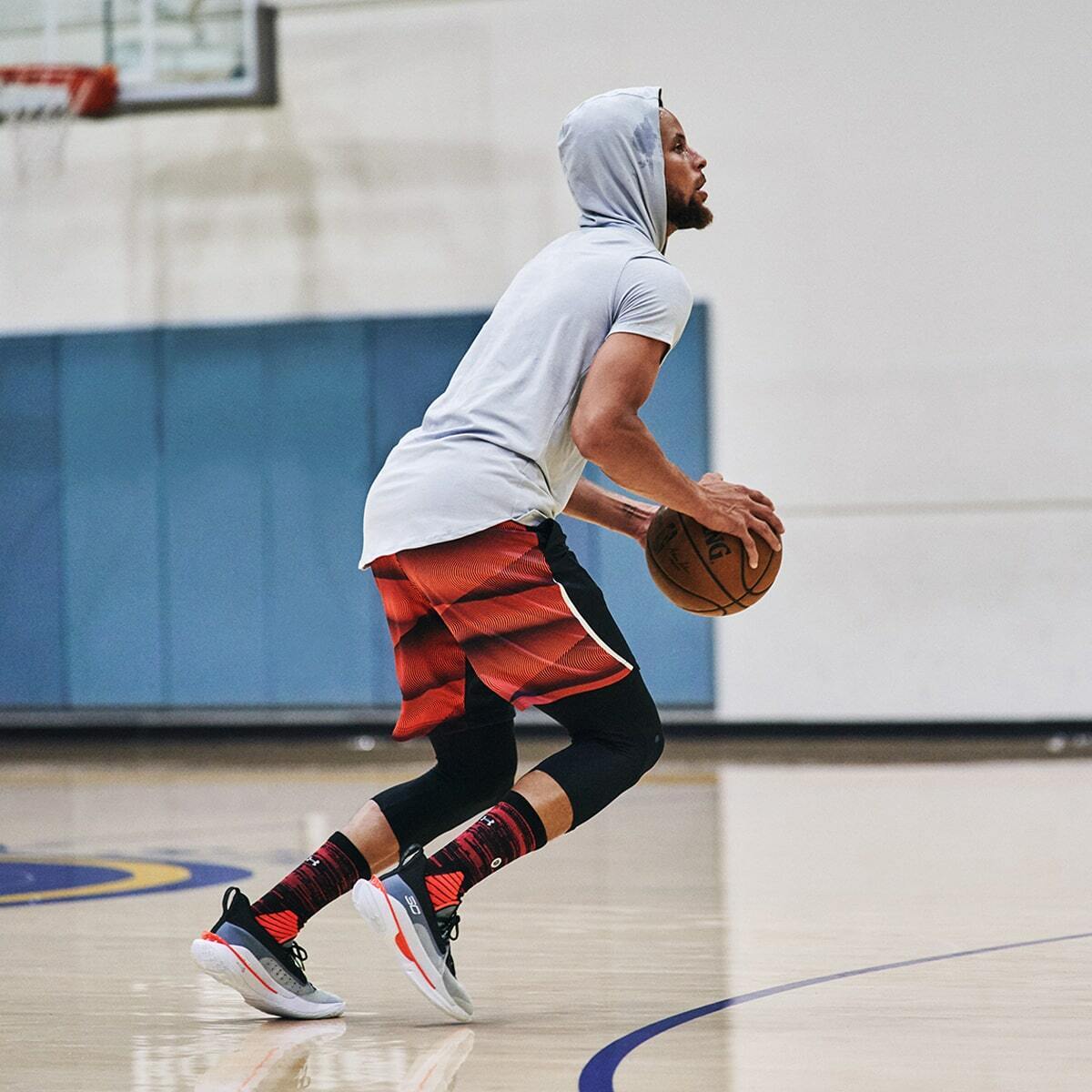 Under Armour Stephen Curry 7 UNDRTD White Black Red Under Armour Stephen Curry 7 UNDRTD White Black Red