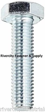 (10) M7-1.0 x 40 or M7x40 or 7mm x 40mm Bolt / Hex head Cap Screw grade 8.8 Zinc