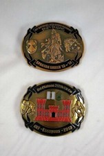 Military belt buckles