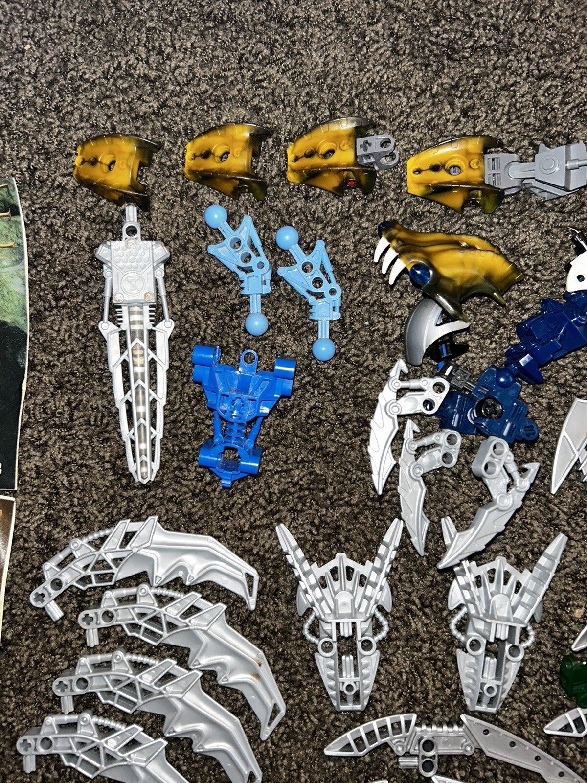 Huge Lego Bionicle Technic Replacement Parts Pieces Weapons Mixed Lot