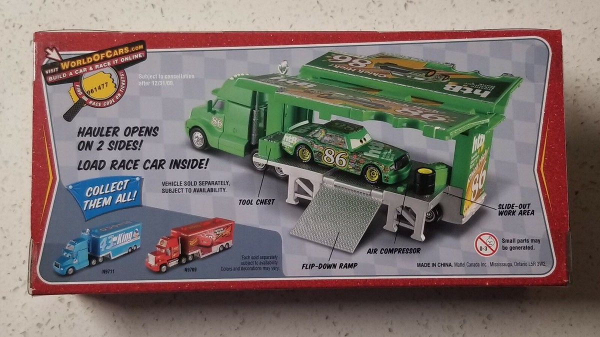 Disney Cars the movie semi truck Chick Hicks Hauler | eBay