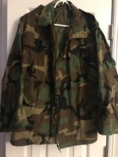 Alpha Industries Cold Weather Field Camouflage Coat 8415-01-099-7826 - Size XS