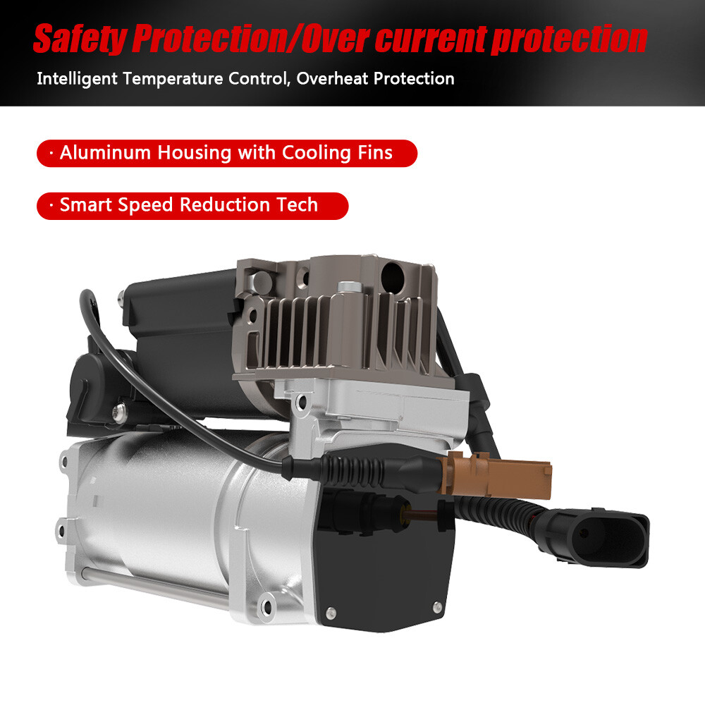 Air Suspension Compressor for 03-12 Bentley Continental 04-06 Volkswagen Phaeton