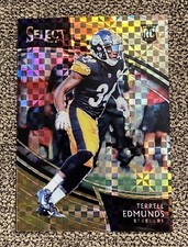 2018 Panini Select Terrell Edmunds RC /75 Steelers Field Level Copper Prizm Mint
