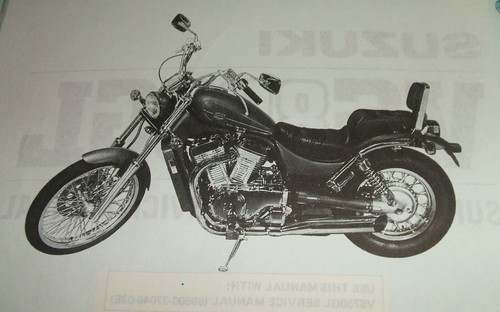 Suzuki Intruder 700 750 800 Service Manual 1986-1997 Vs700 Vs750 Vs800 - Foto 11 di 12