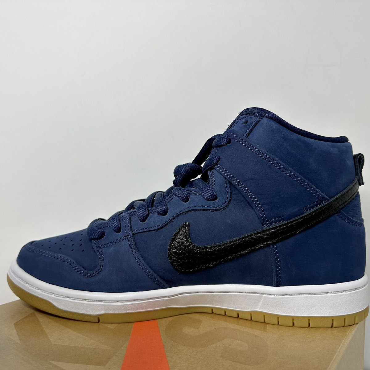 靴 26cm FRAGMENT DUNK HIGH MIDNIGHT NAVY fragment design x Nike Dunk High 