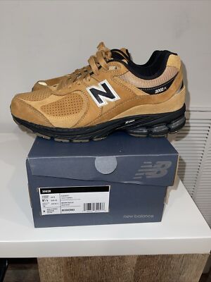 New Balance 2002r Tobacco Brown Black M2002REI Size 8.5 Men
