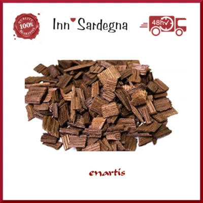 Rovere Francese non tostato Incanto Natural kg.1 affinamento vino grappa Enartis