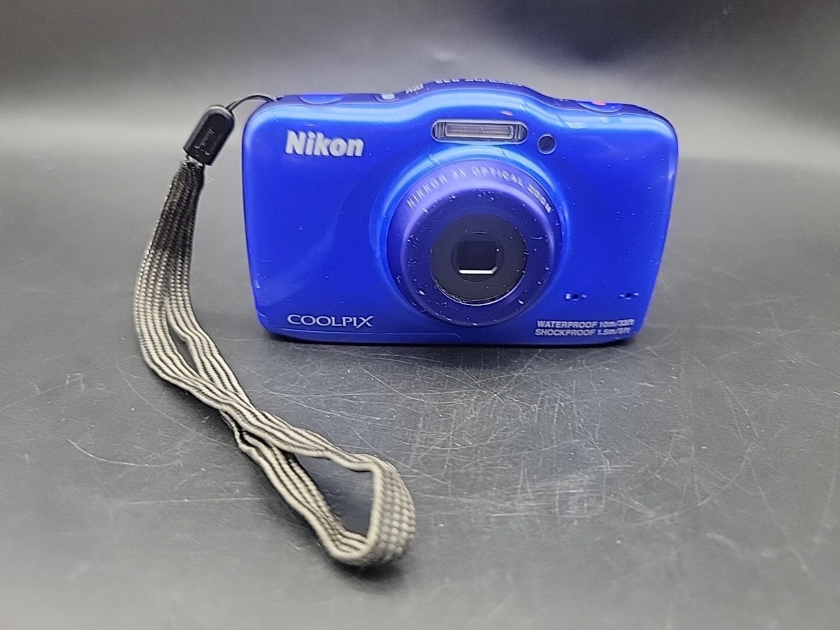 Nikon COOLPIX S32 Compact Digital Camera waterproof 10m - Parts | eBay