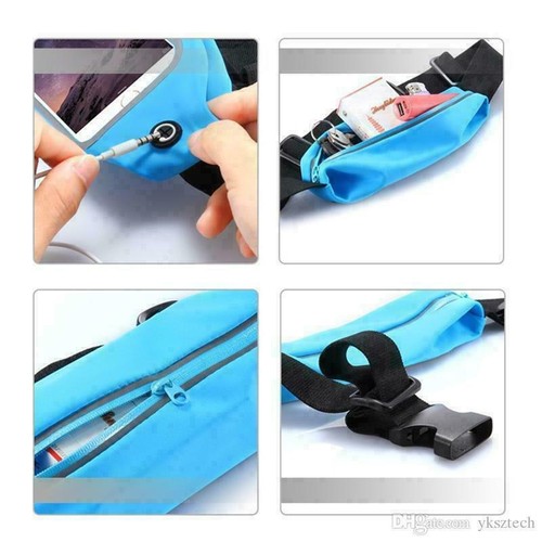 Sports Mobile Waist Phone Holder Bag Running Gym Waistband Exercise All