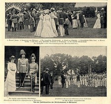 Von der Jubil&auml;umsfeier der Milit&auml;rakademie in Westpoint * Bilddokumente 1902