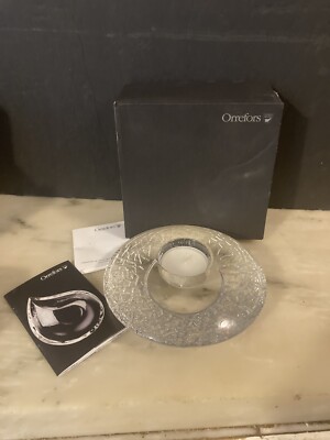 Or refers Sweden votive candle NIB