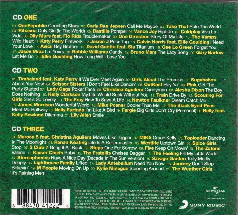 NOW That's What I Call - Feel Good - Box set - 3 CDs - neu OVP - Bild 2 von 2