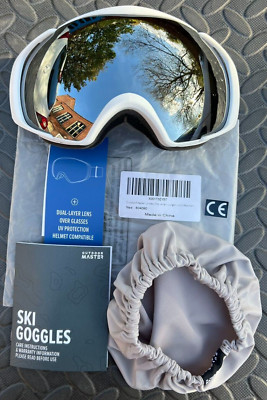 (4090)OUTDOOR MASTER Skibrille, zweilagige Gläser, UV 400, über Brille
