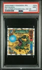 PSA 9 2009 ENSKY POKEMON RAYQUAZA DIAMOND & PEARL HYPER STICKER COLLECTION DX V6