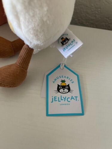 Jellycat Authentic Amuseables Bunny Rabbit Boiled Egg Easter Plush NWT - Picture 2 of 3