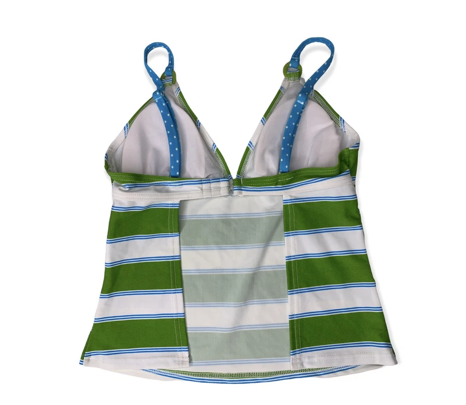 Top de natación Hula Honey Junior talla S Tankini verde blanco azul Foto 2 de 4