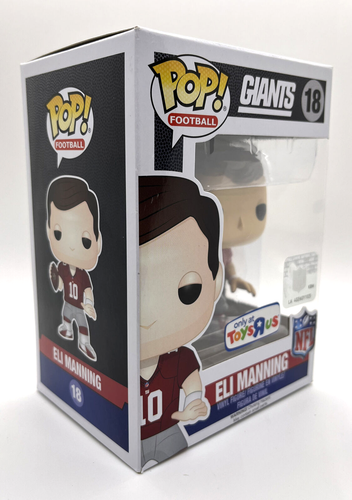 Funko POP Eli Manning Throwback 18 NFL NY Giants QB Toys R Us rotes Trikot - Bild 8 von 10