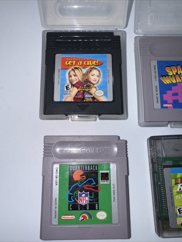 Nintendo Game Boy lot of 6 games such as Space Invaders Nascar Racers plus more - Picture 6 of 11