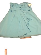 David  s Bridal Strapless Crinkling Dress