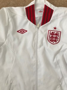 england red tracksuit top