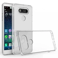 For LG V20 - CASE CLEAR SKIN SCRATCH RESISTANT DROP-PROOF PROTECTIVE HYBRID