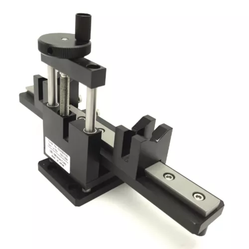 Mitutoyo 02AGD400 Fine Wire Laser Micrometer Stage .05-10mm H130mm V47mm Travel