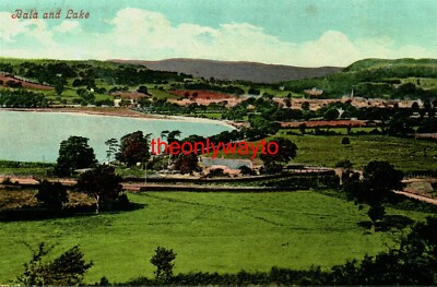 Bala und See, Wales, Valentinstag Postkarte