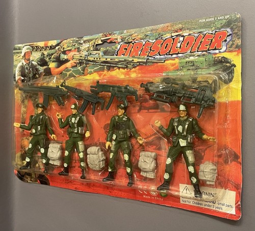 Figura de acción FIRESOLDIER contrabando ejército soldados militares imitación vintage - Imagen 8 de 8