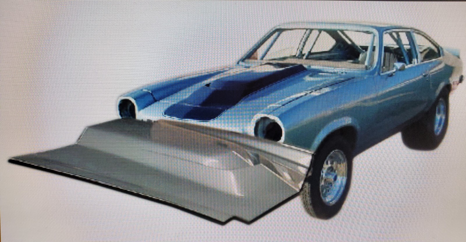 19711977 Vega 3" Real "Motion" L88 Scoop Fiberglass Bolton Hood CHA189 eBay