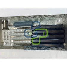 Cobb Elevator Set Spine Surgical orthopedic instruments set of 6 pcs black color