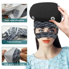 VR Controller Silicone Shell Case Face Covers For Oculus Quest 2 Accessories Set