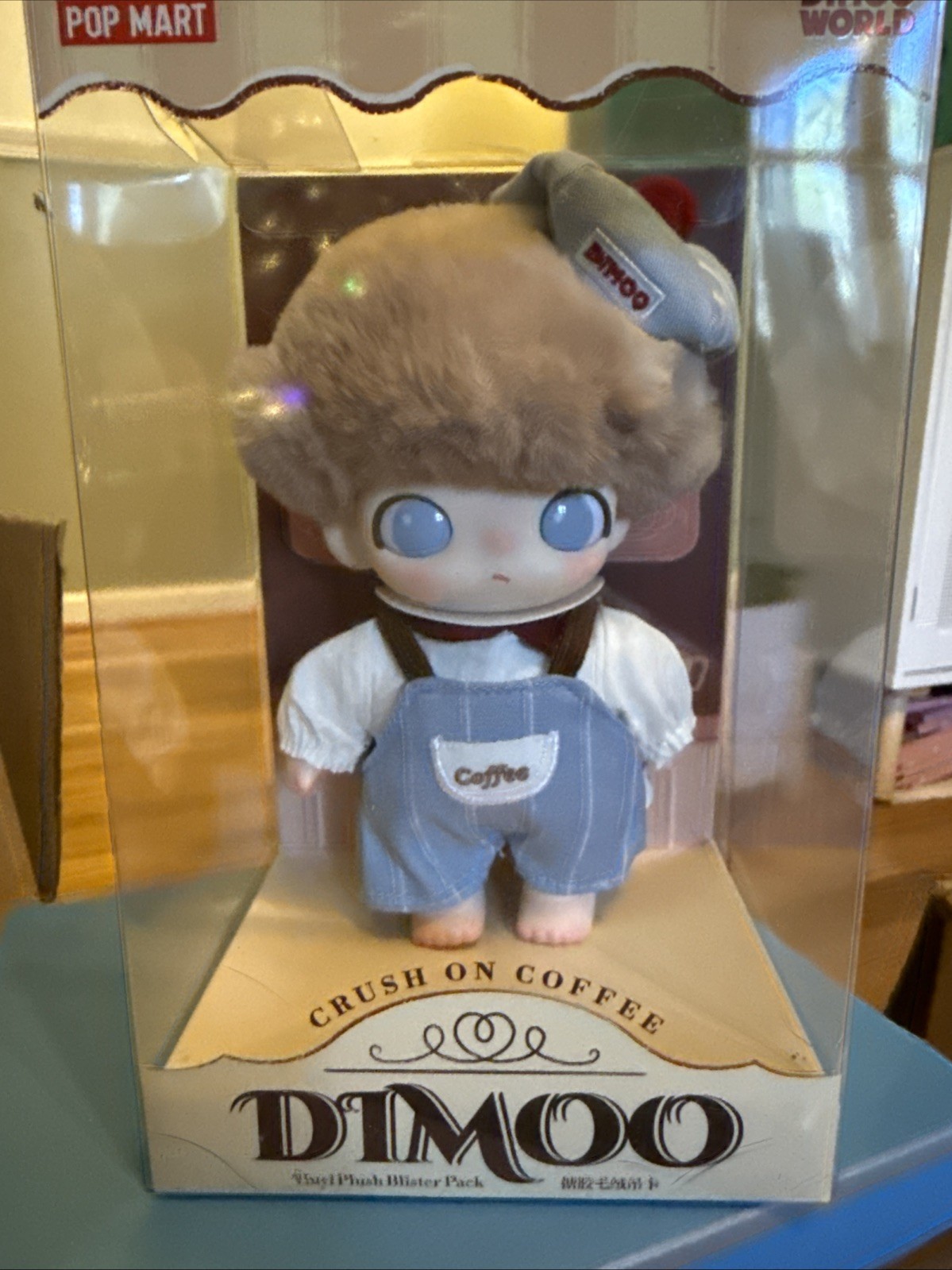 DIMOO “Crush on Coffee” Vinyl Plush Blister Pack