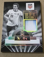 2024-25 Panini Noir - Box Office Materials Josh Sargent Jersey /65 !