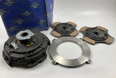 REMAN. World American WA108925-82BW Clutch Kit 15.5''X2'' Cermaic, EZ Pedal